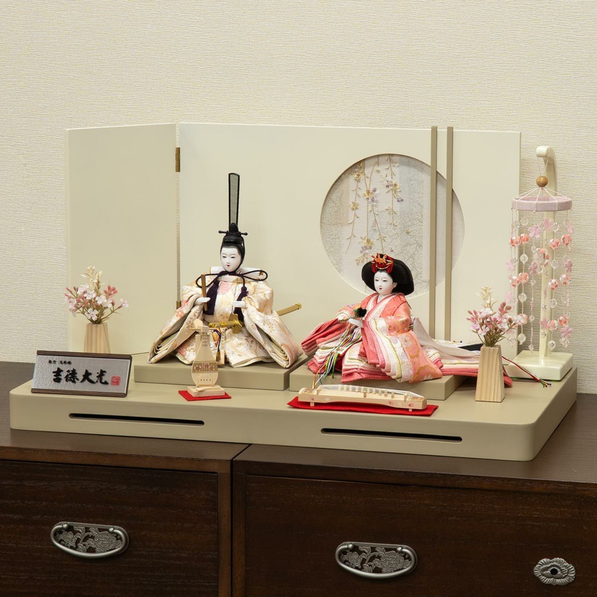 【雛人形】芥子親王飾り つるし飾り付