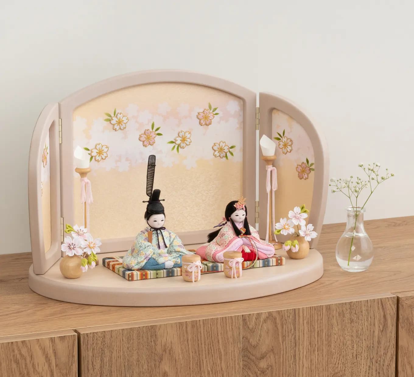 めいめい　花胡蝶・桃色